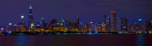 image of chicago skyline