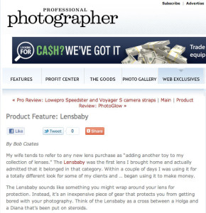 Lens baby article picture