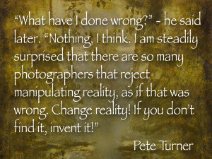 pete turner photographer quote image