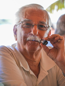 gentleman with cigar photo
