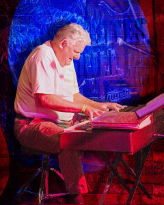 keyboard player Billy May of Road work ahead image