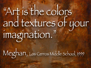 art is... quote image