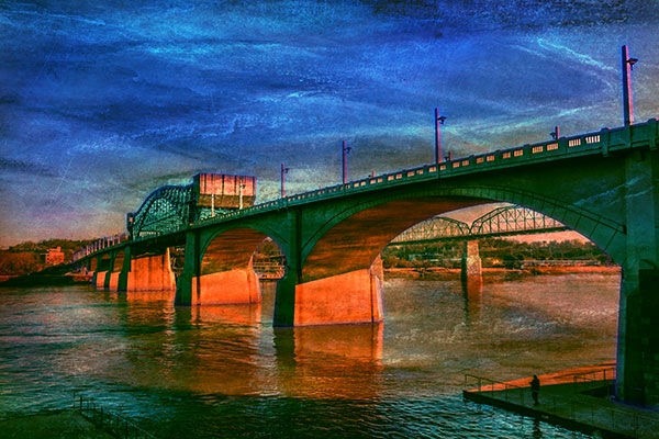 bob coates photography market street bridge art image