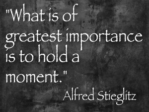 Alfred Stieglitz quote
