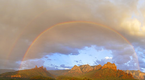 sedona arizona rainbow