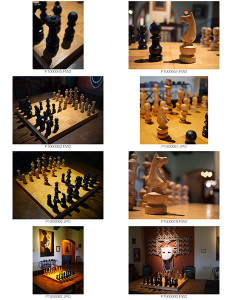 chess contact sheet
