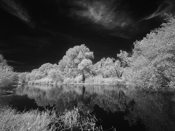 oak creek infrared photo
