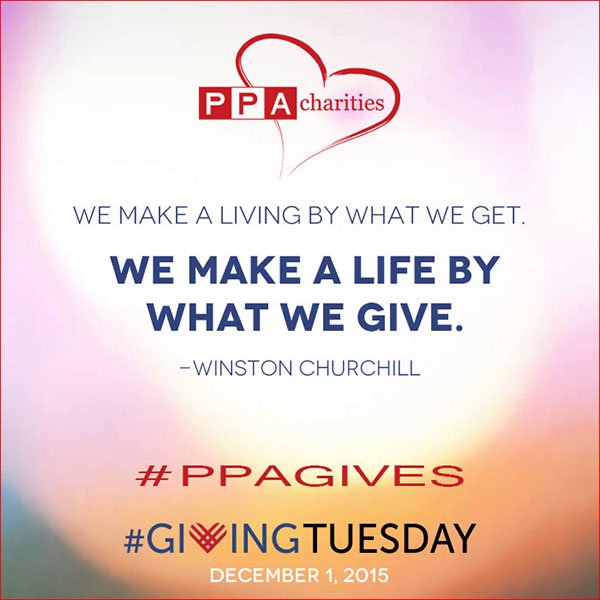 PPA charities quote