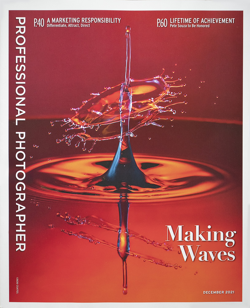 water drop phot cover ppa magazine
